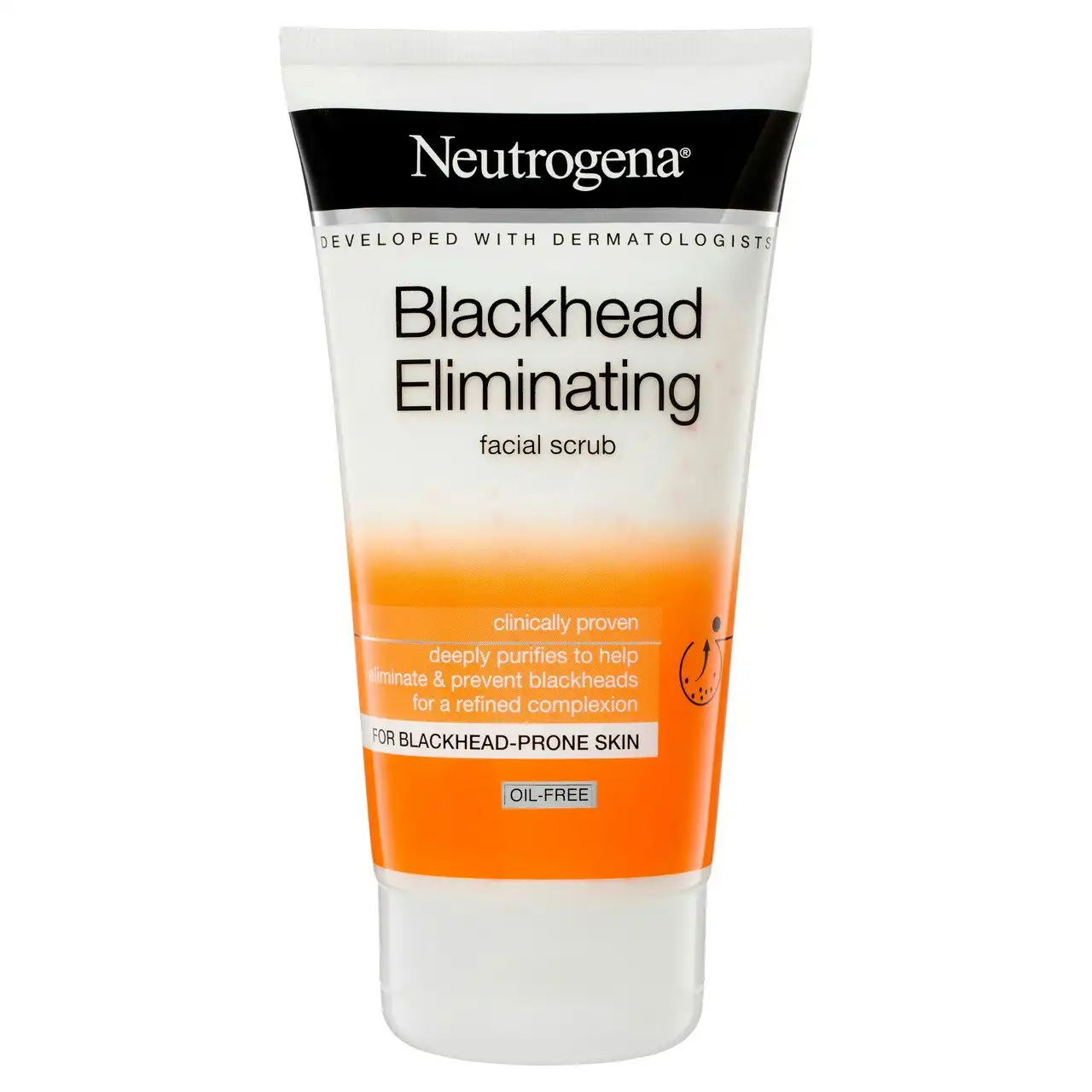 Neutrogena Black Head Eliminating Face Scrub 150ml