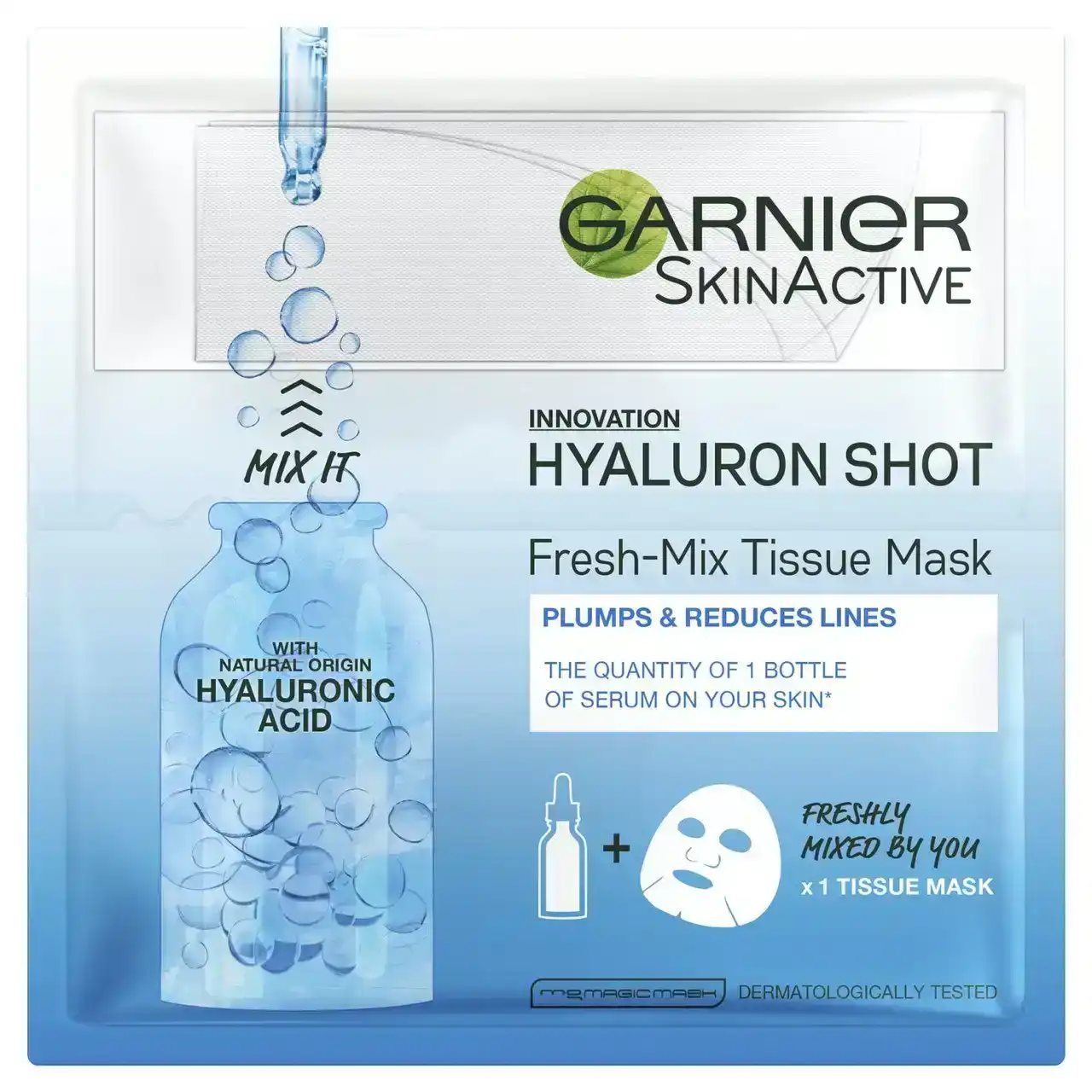 Garnier Skin Active Hyaluron Shot Fresh-Mix Tissue Mask