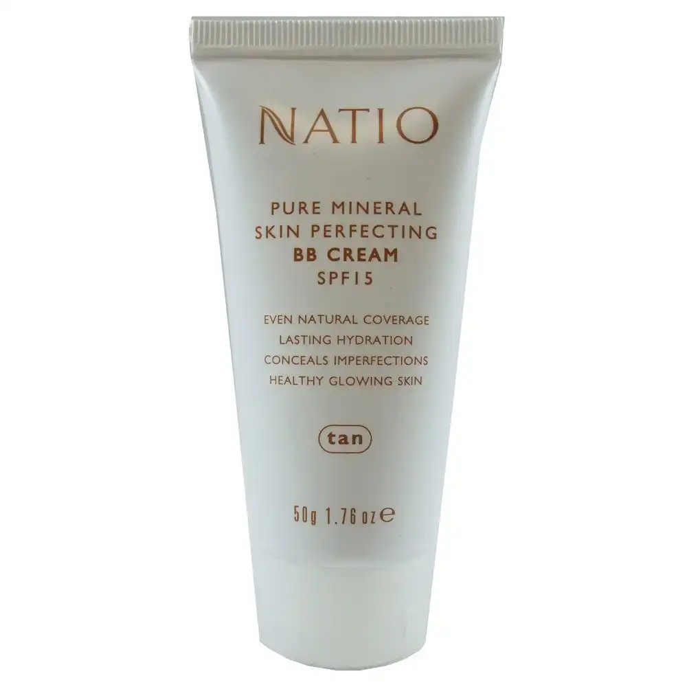 Natio BB Cream SPF 15 Tan 50g