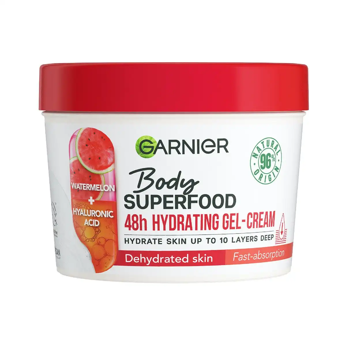 Garnier Body Superfood Watermelon & Hyaluronic Acid Body Cream 380ml