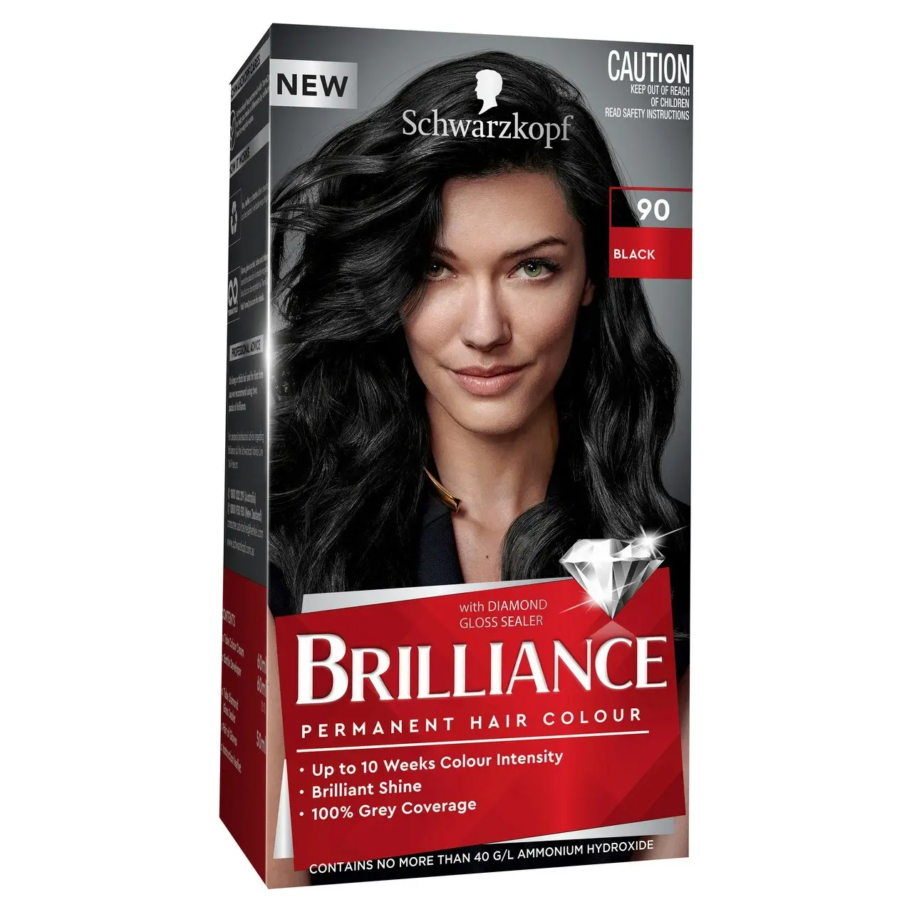 Schwarzkopf Brilliance 90 Black Your Discount Chemist Lasoo