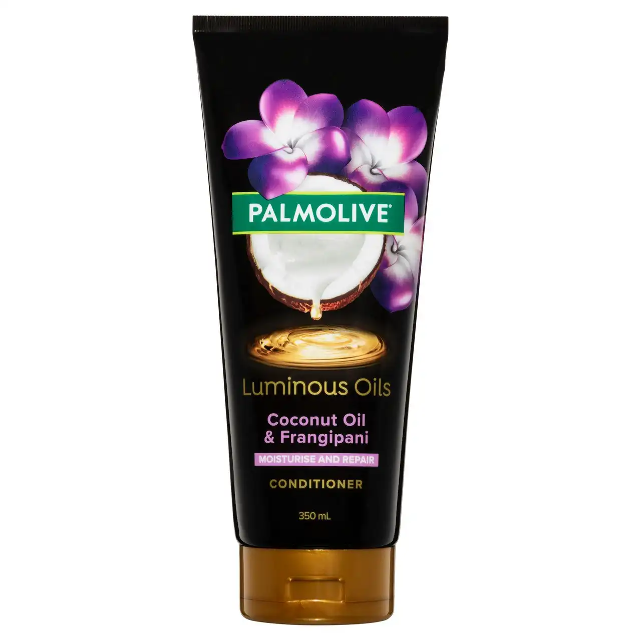 Palmolive Luminous Oils Hair Conditioner, Far North Queensland Frangipani & Coconut Oil, 350mL, Moisturise and Repair