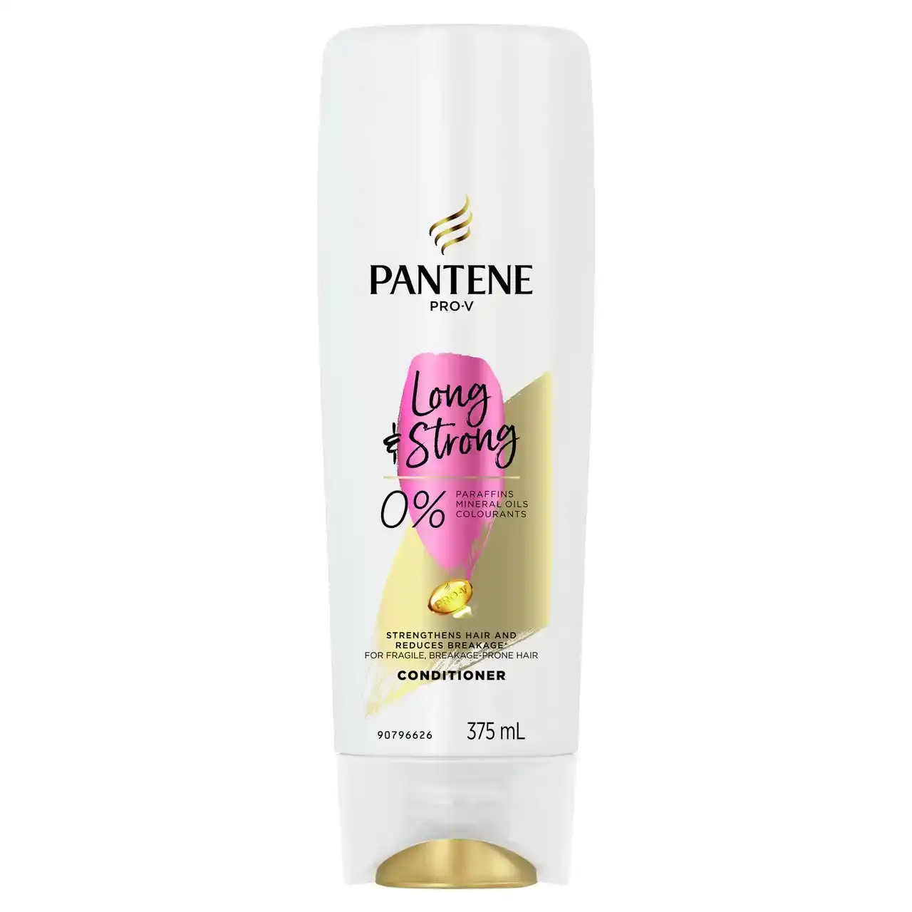Pantene Pro-V Long &amp; Strong Conditioner: Strengthening Conditioner for Dry, Damaged Hair 375 ml