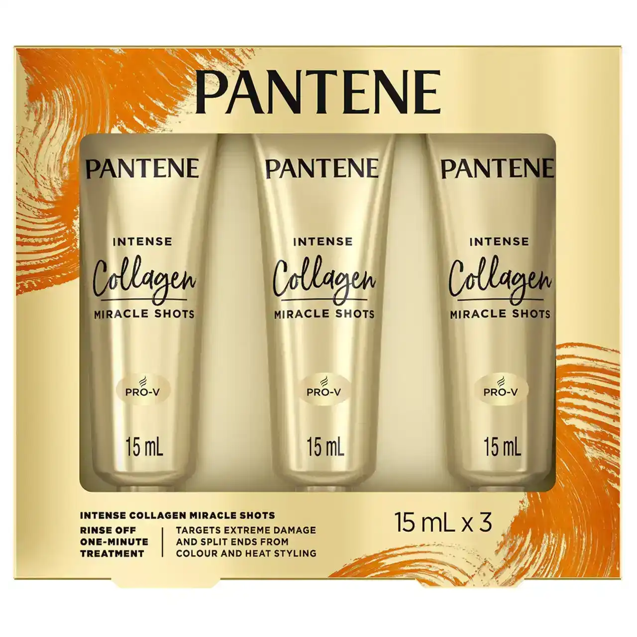 Pantene Intense Collagen Miracle Shots Treatment 15ml x 3