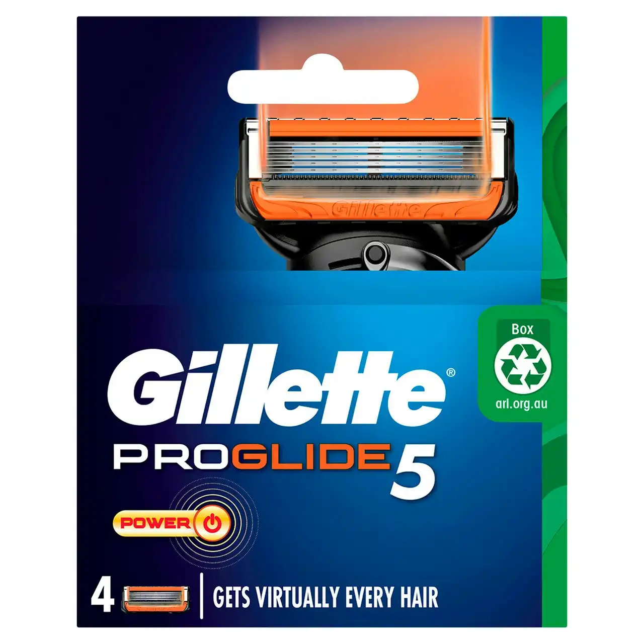 Gillette ProGlide Power FlexBall Razor Blades 4 Cartridges Refills