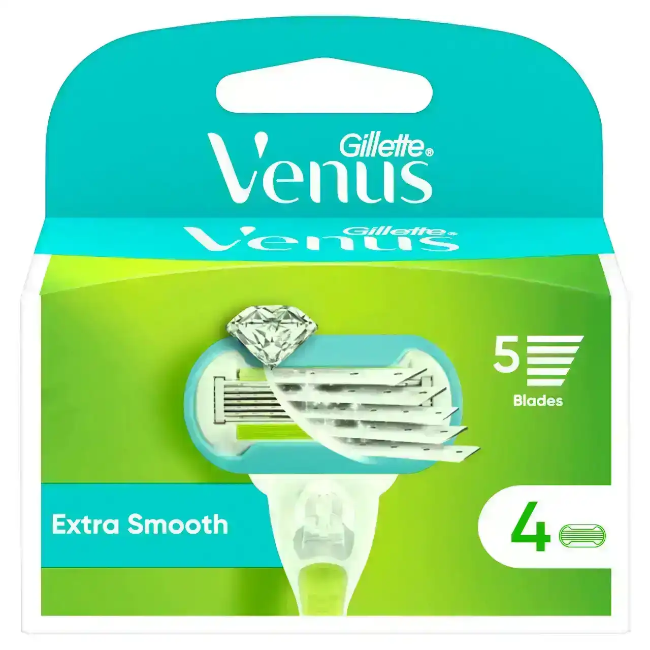 Gillette Venus Extra Smooth 4 Refill Blades