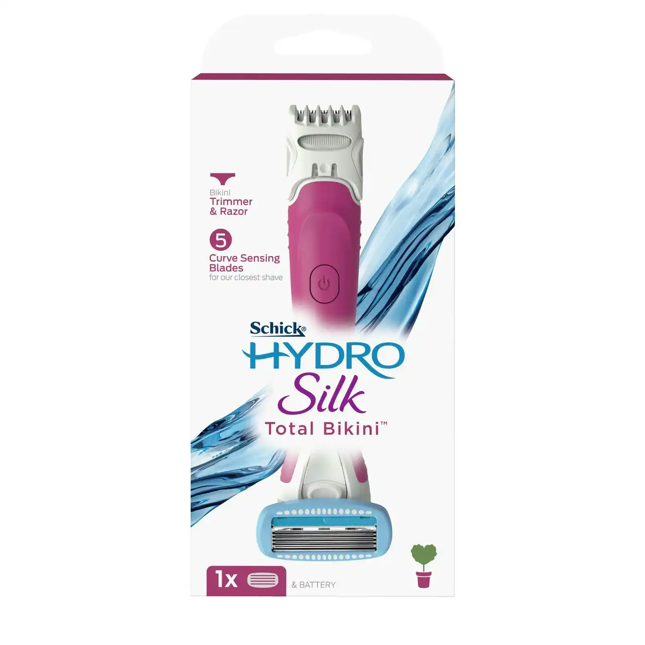 Schick Hydro Silk Total Bikini Kit +1