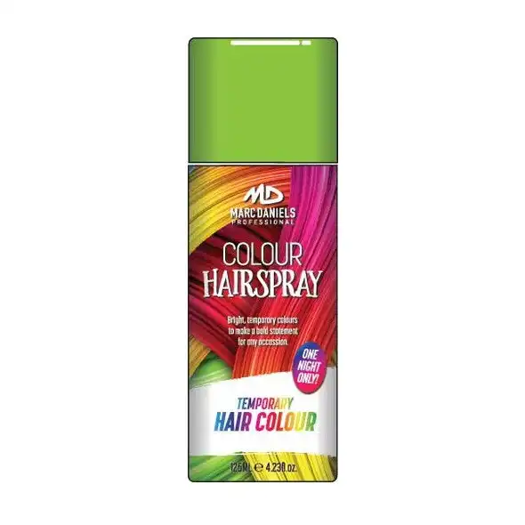 Marc Daniels Green Temporary Hair Colour Spray 125ml