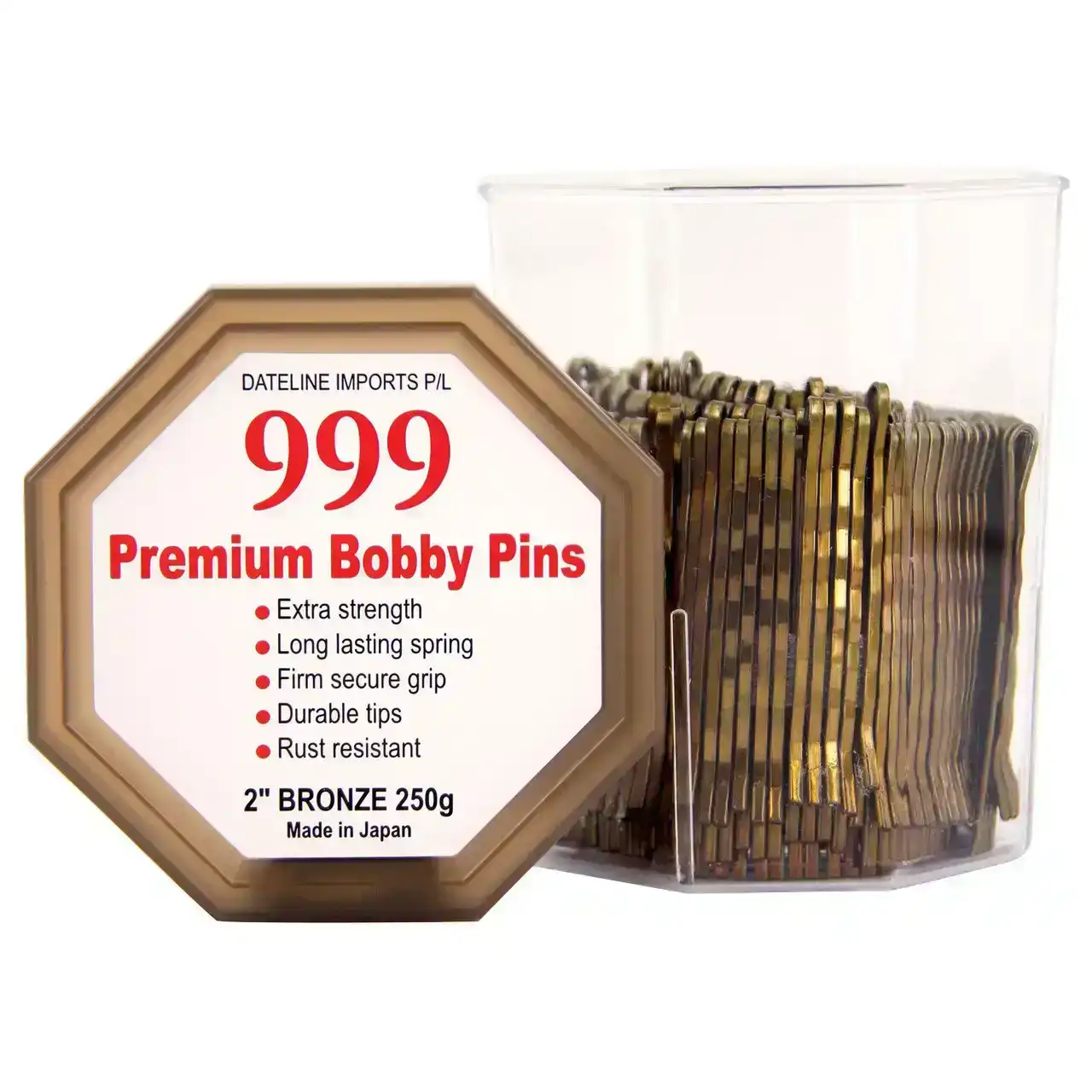 Black Bobby Pins - 50 Pk
