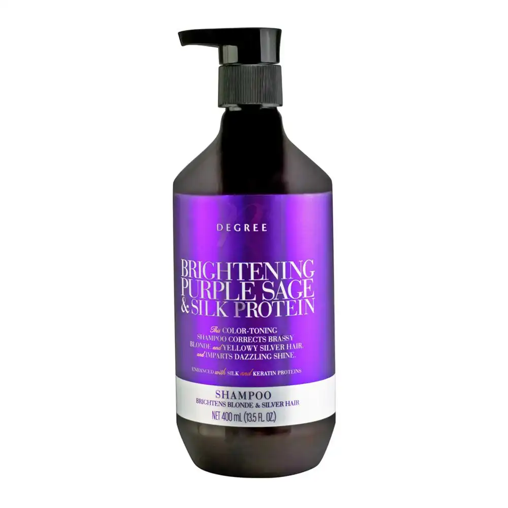 Nth Degree Brightening Purple Sage & Silk Protein Blonde Shampoo 400ml