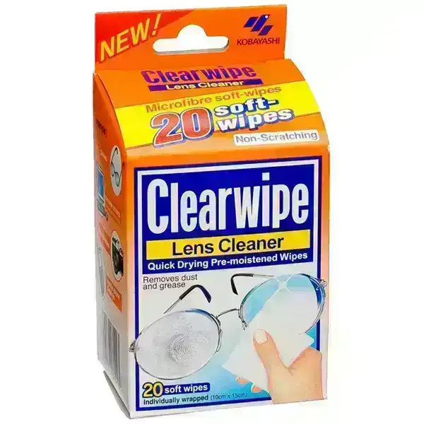 Clearwipe Lens Cleaner 20 Wipes