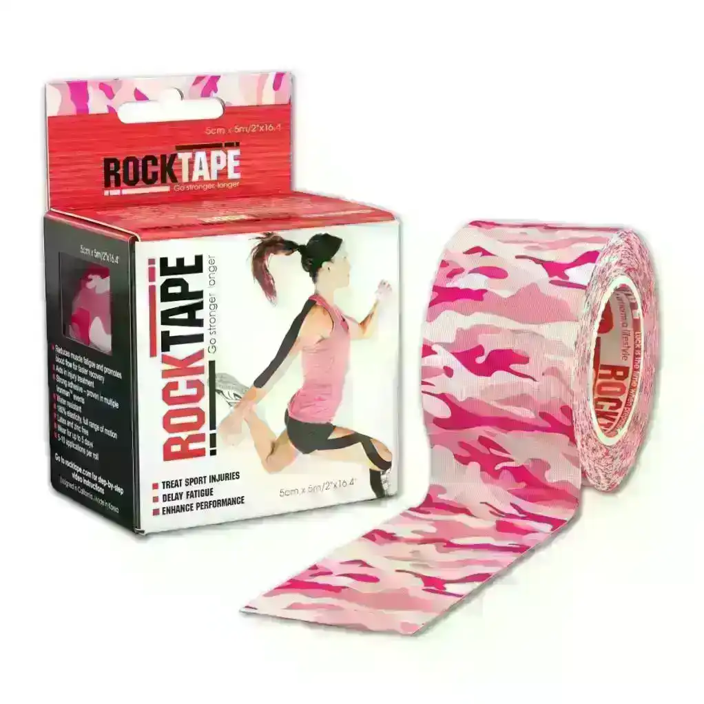 Rocktape Camo Pink 5cm x 5cm