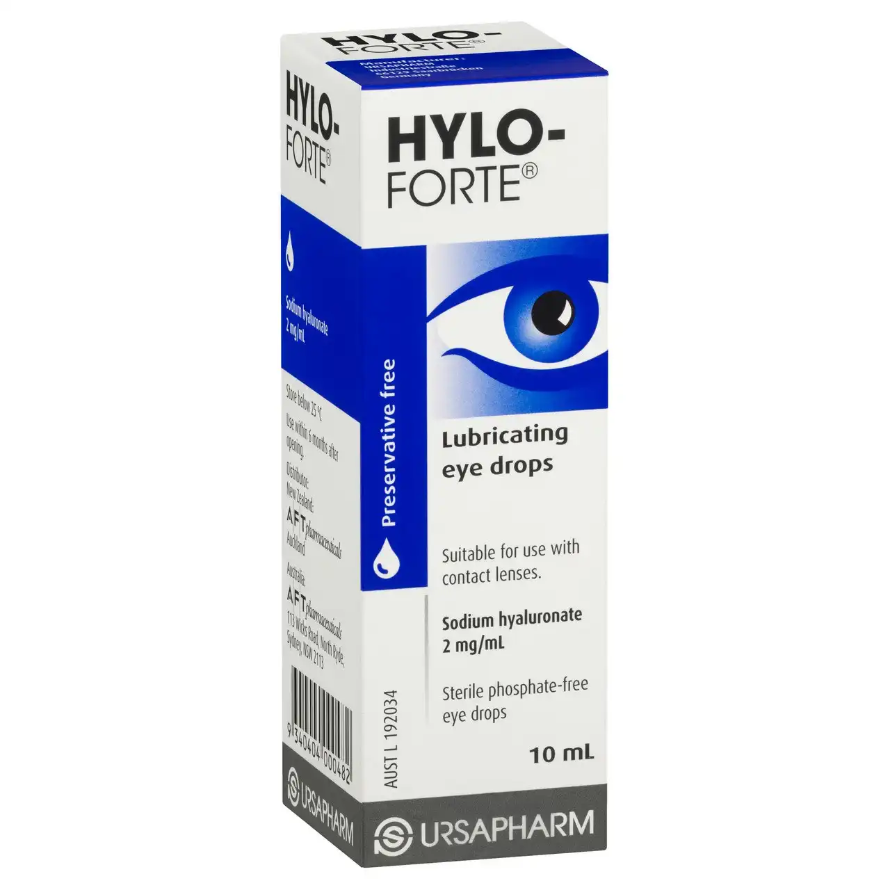 Hylo-Forte(R) Lubricating Eye Drops 10mL