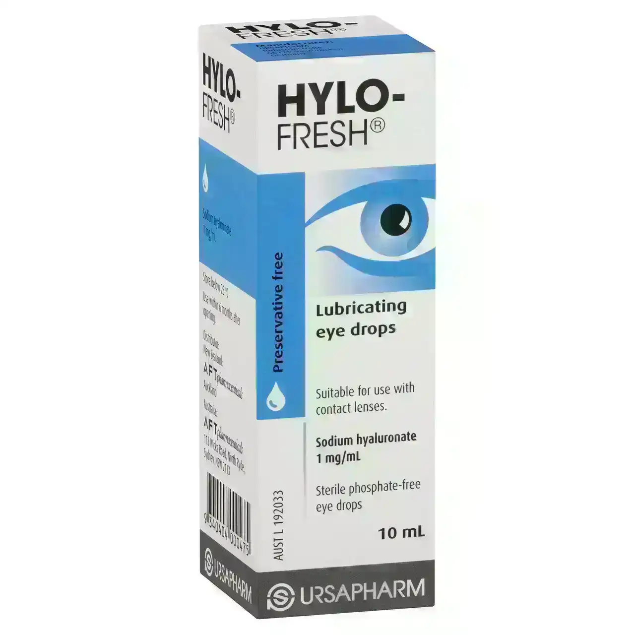 Hylo-Fresh(R) Lubricating Eye Drops 10mL