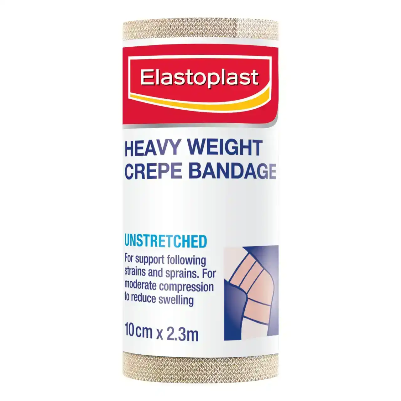 Elastoplast Hw Crepe Bandage 10cm X 2.3m