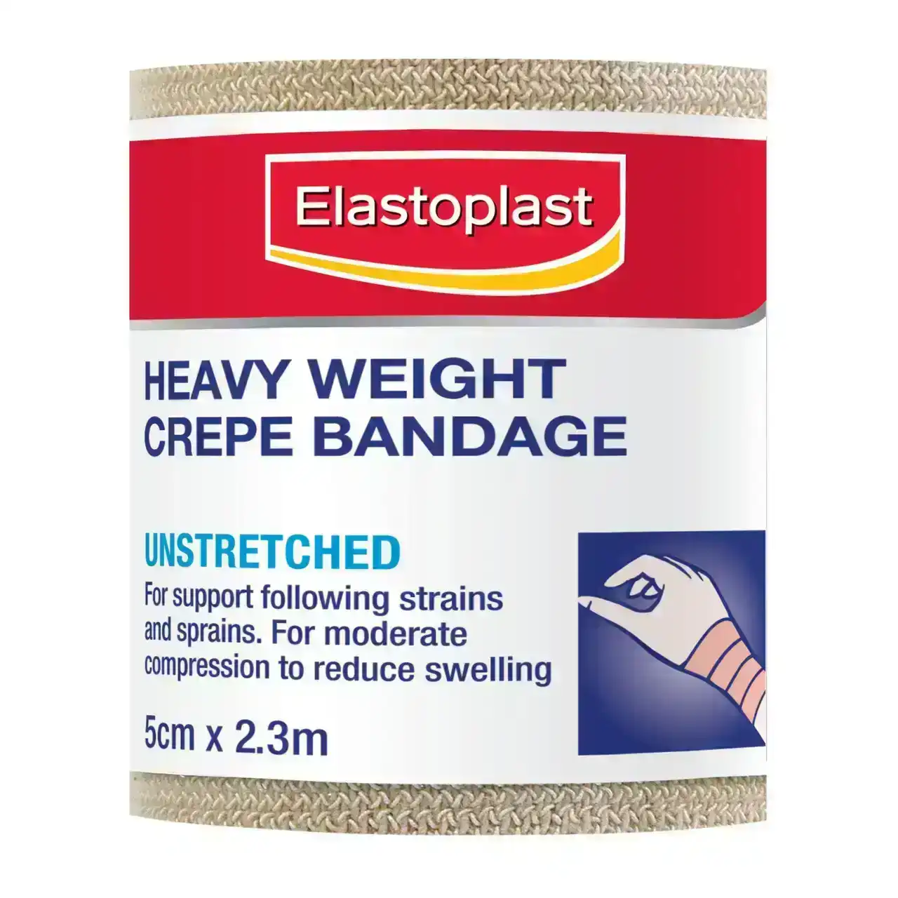 Elastoplast Hw Crepe Bandage 5cm X 2.3m