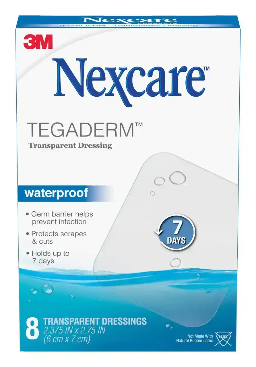 Nexcare Tegaderm Waterproof Dressing  8/Box