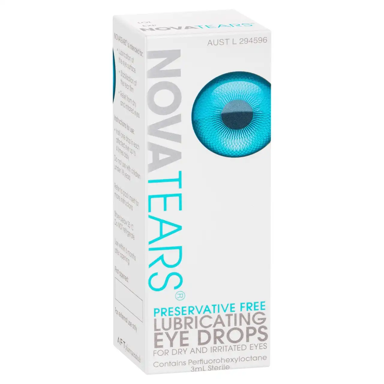NovaTears(R) Lubricating Eye Drops 3mL