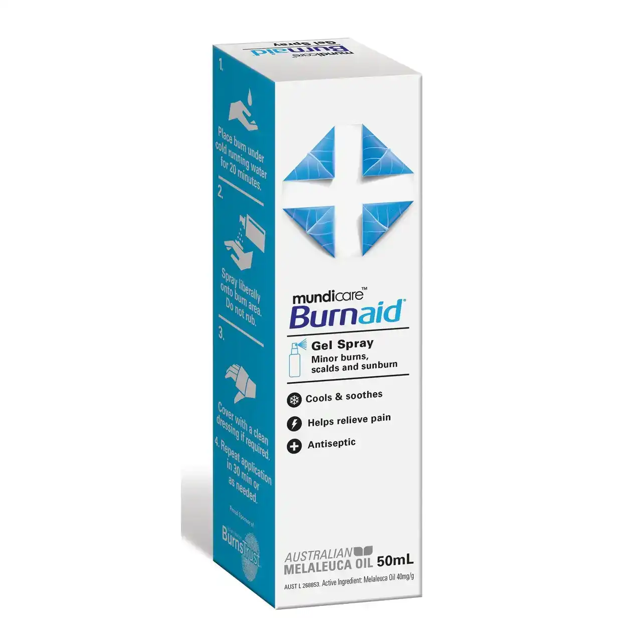 Burnaid Gel Spray 50ml