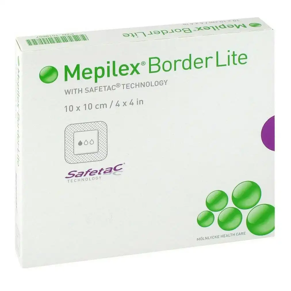 Mepilex Border Flex Lite 10x10cmSingle Dressing (1 Pack)