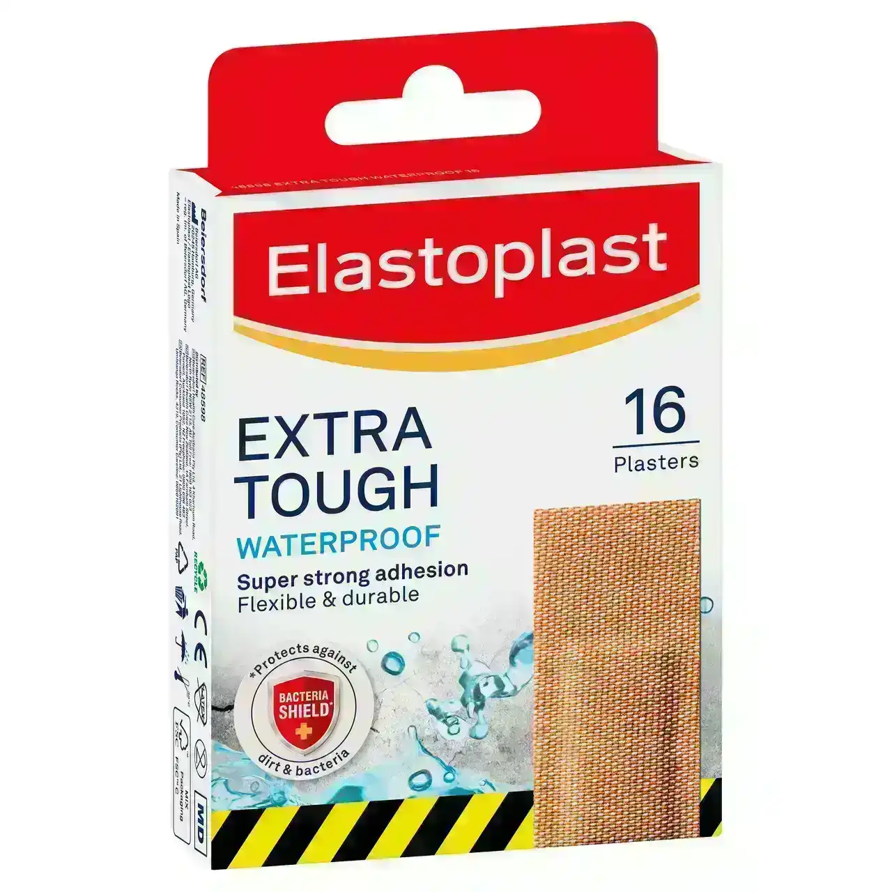 Elastoplast Extra Tough Waterproof 16 Pack