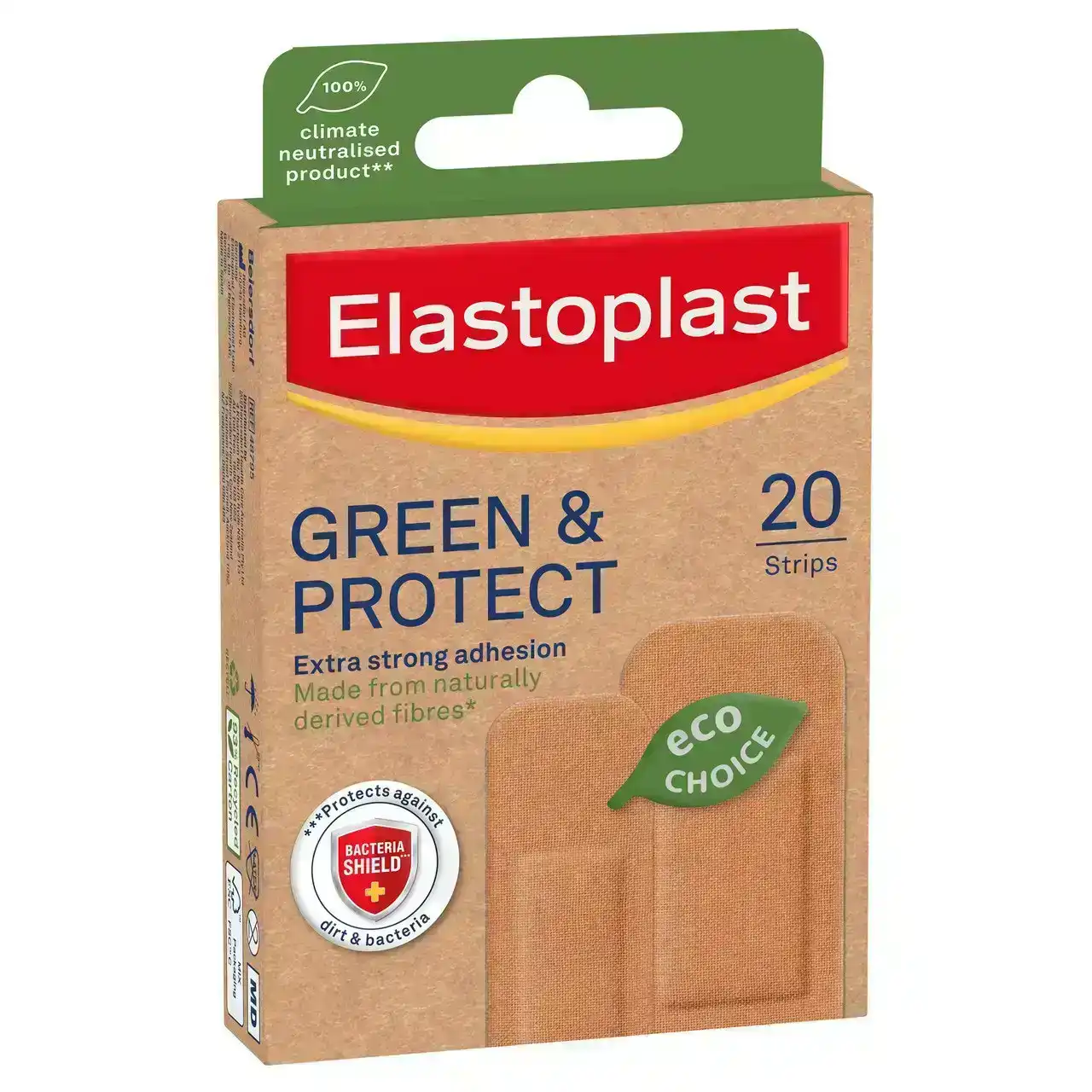 Elastoplast Green &amp; Protect 20 strips