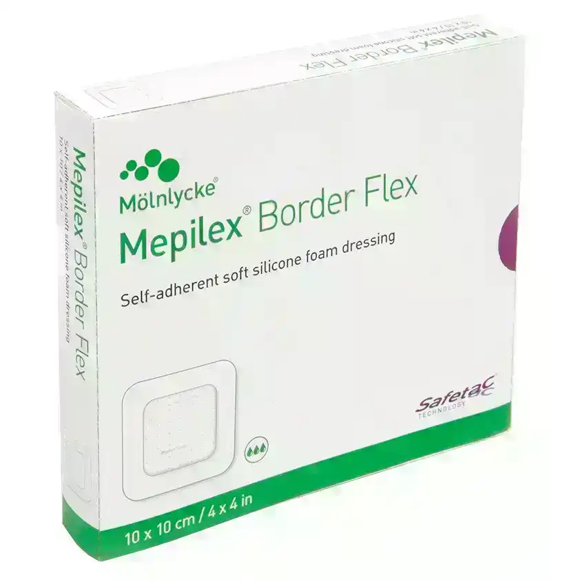 Mepilex Border Flex 10 x 10 cm 595311 - Single Dressing