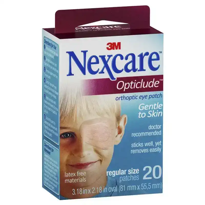 Nexcare Opticlude Orthoptic Eye Patch 20 Pack