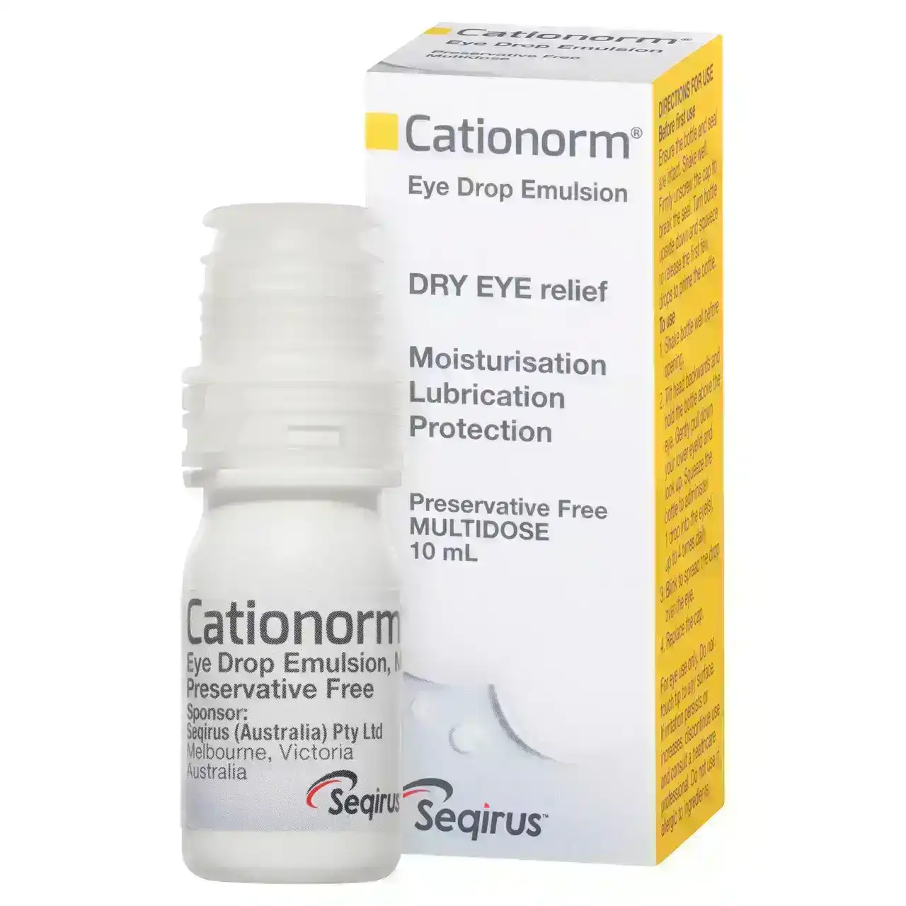 Cationorm Eye Drop Emulsion Dry Eye Relief 10mL
