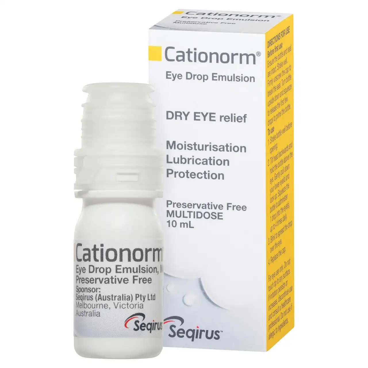 Cationorm Eye Drop Emulsion Dry Eye Relief 10mL