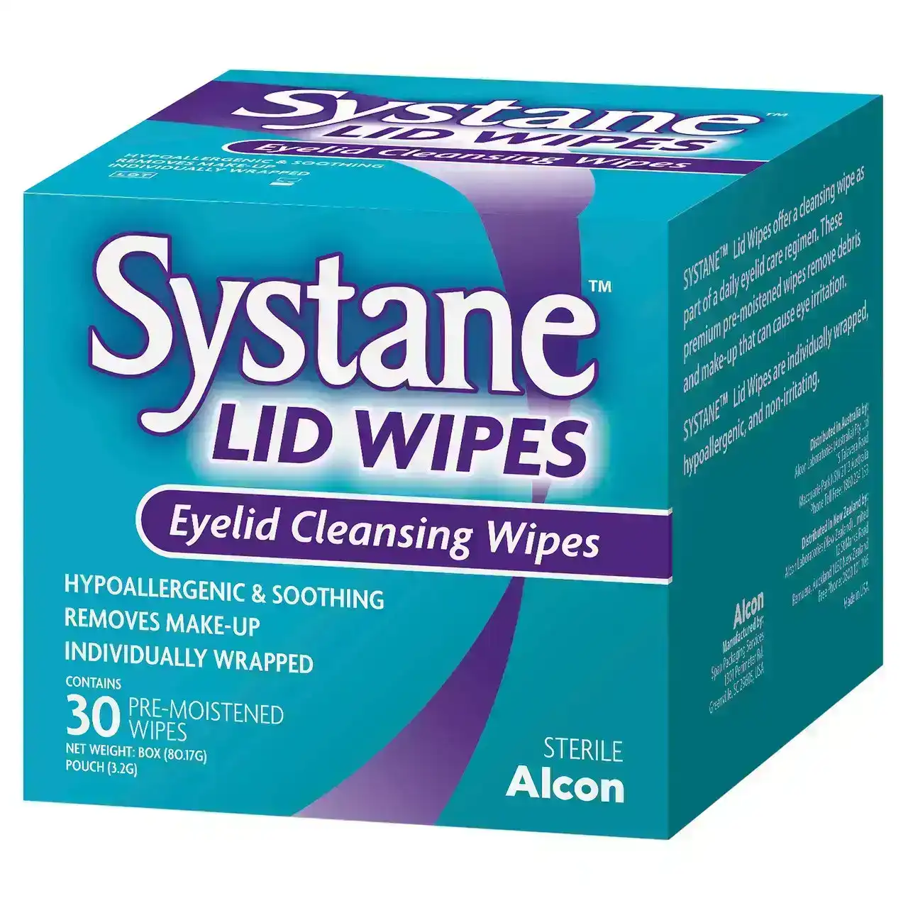 SYSTANE Lid Wipes 30 Pack