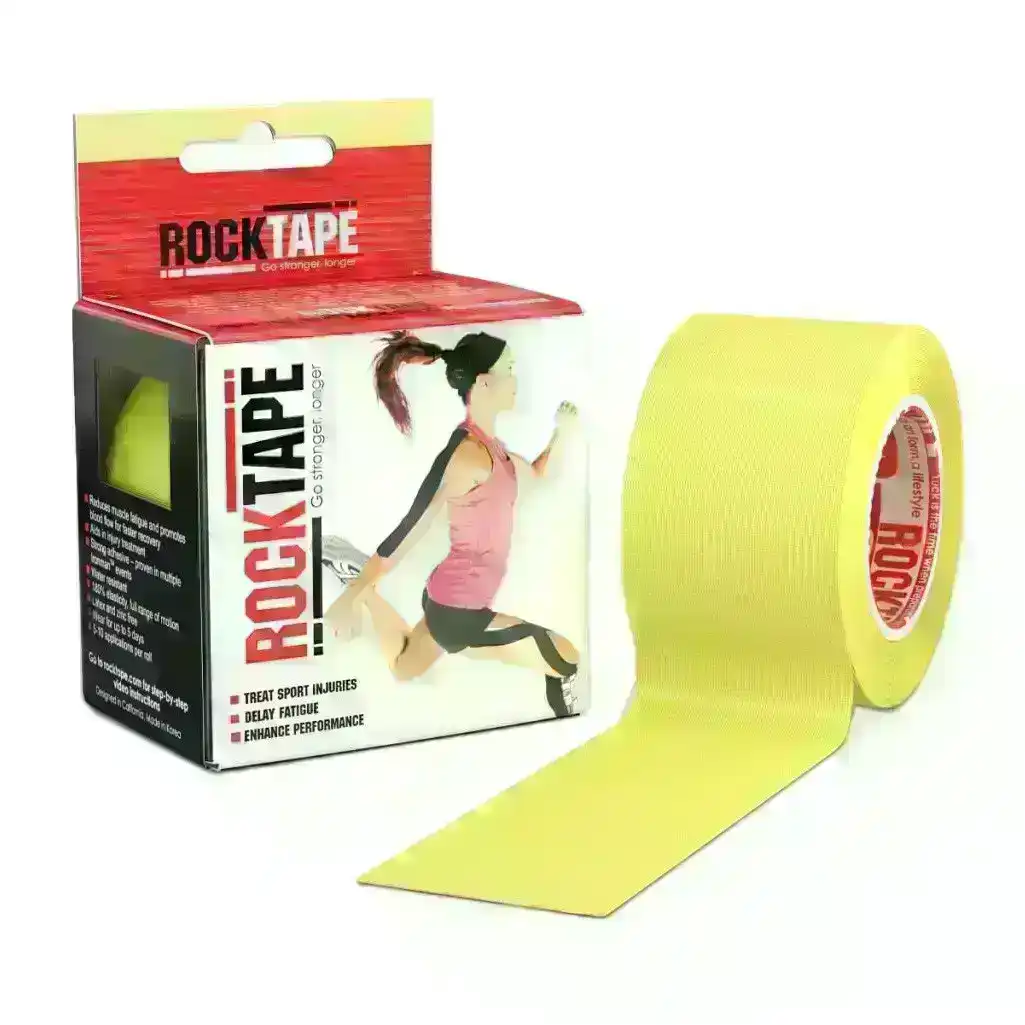 Rocktape Yellow 5cm x 5cm