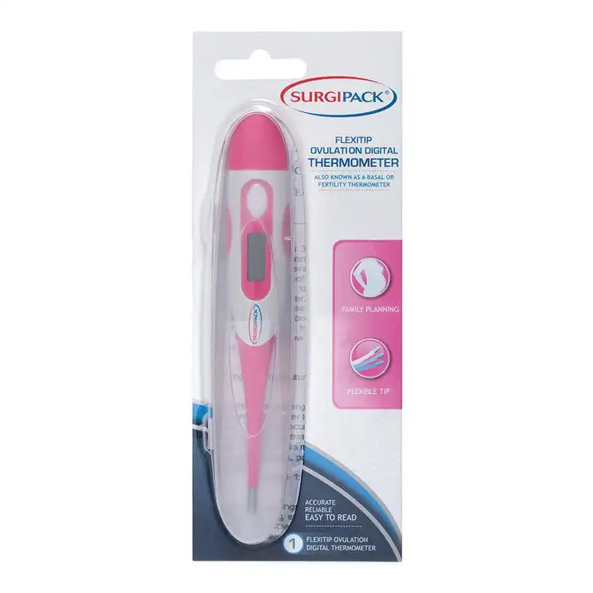 SurgiPack Flexitip Ovulation Digital Thermometer
