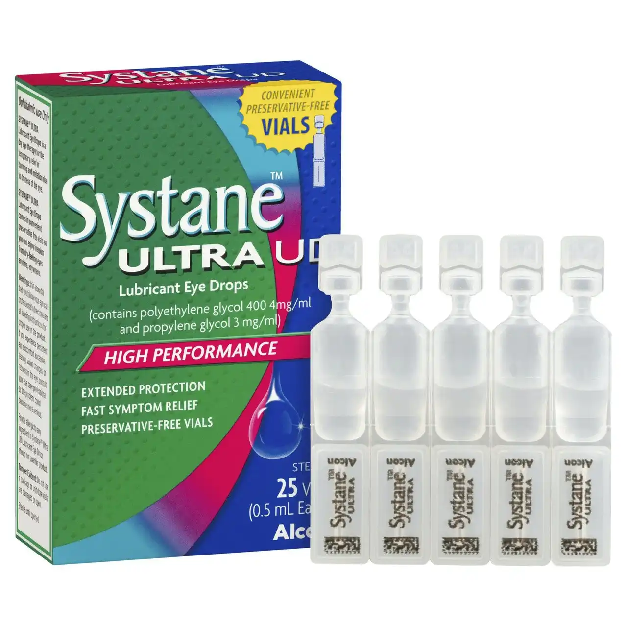 SYSTANE Ultra UD Eye Drops 0.5ml 25 Vials