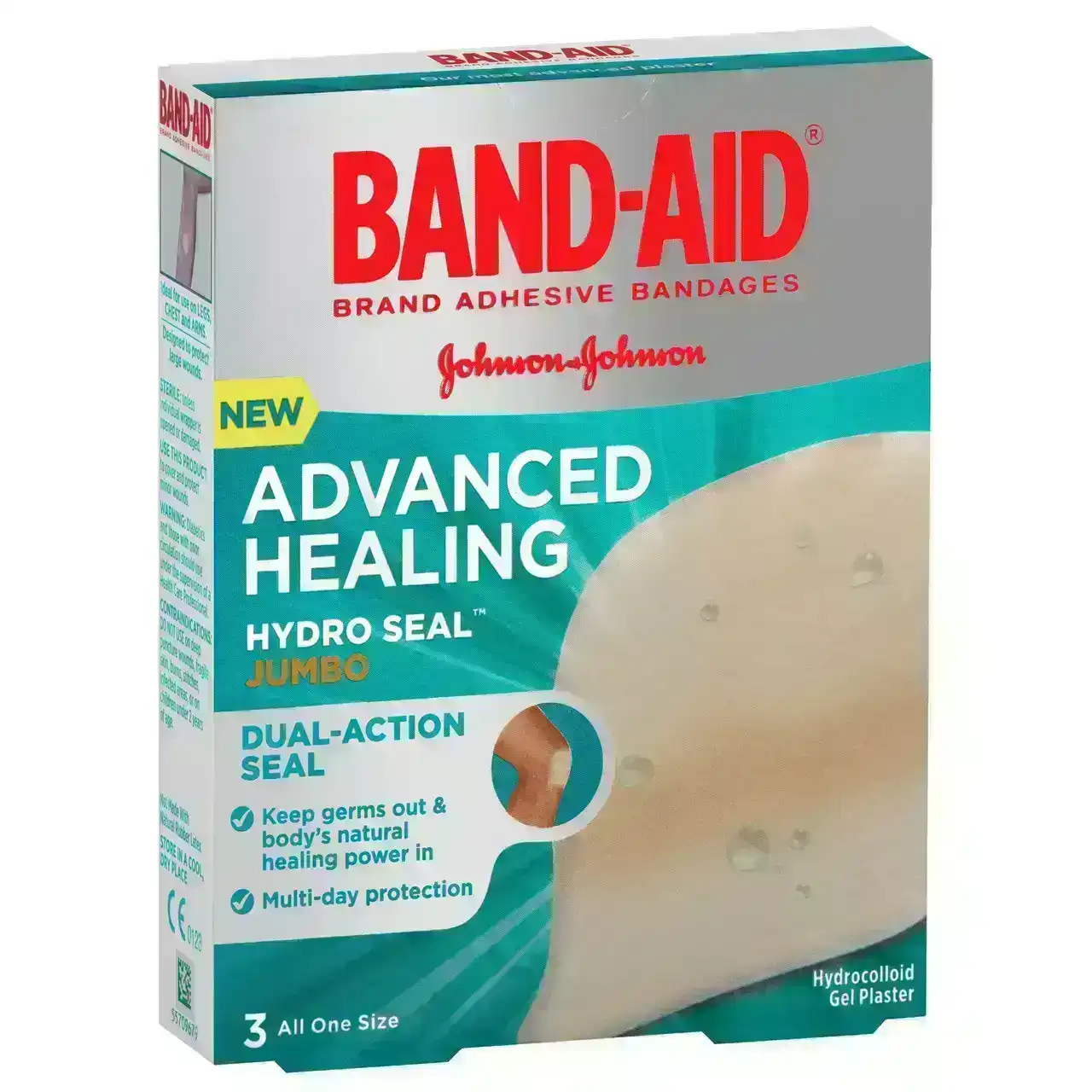 BAND-AID Advanced Healing Hydro Seal Jumbo 3 Pack