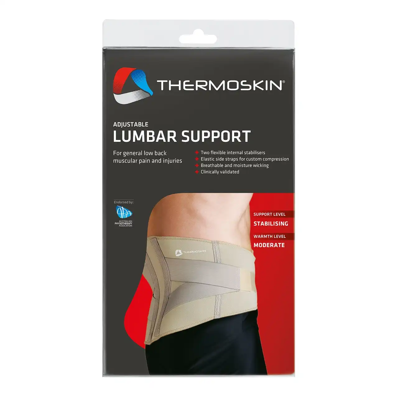 Thermoskin Adjustable Lumbar Support