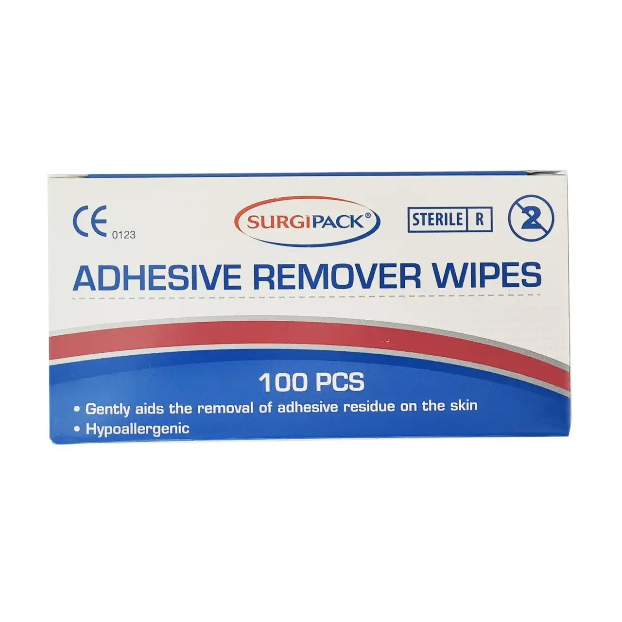 SurgiPack Adhesive Remover Wipes 100
