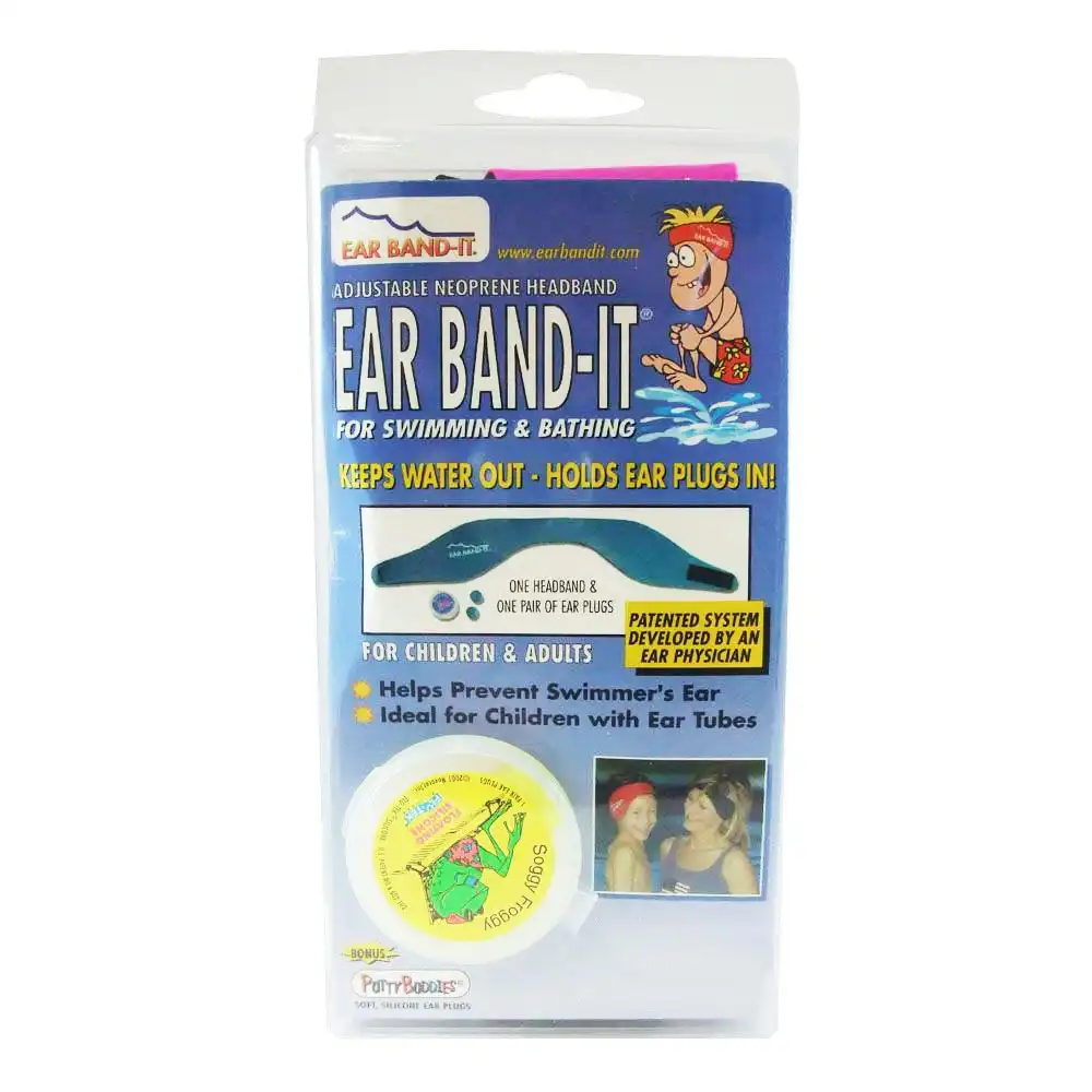 Ear Band-It With Ear Plug Large