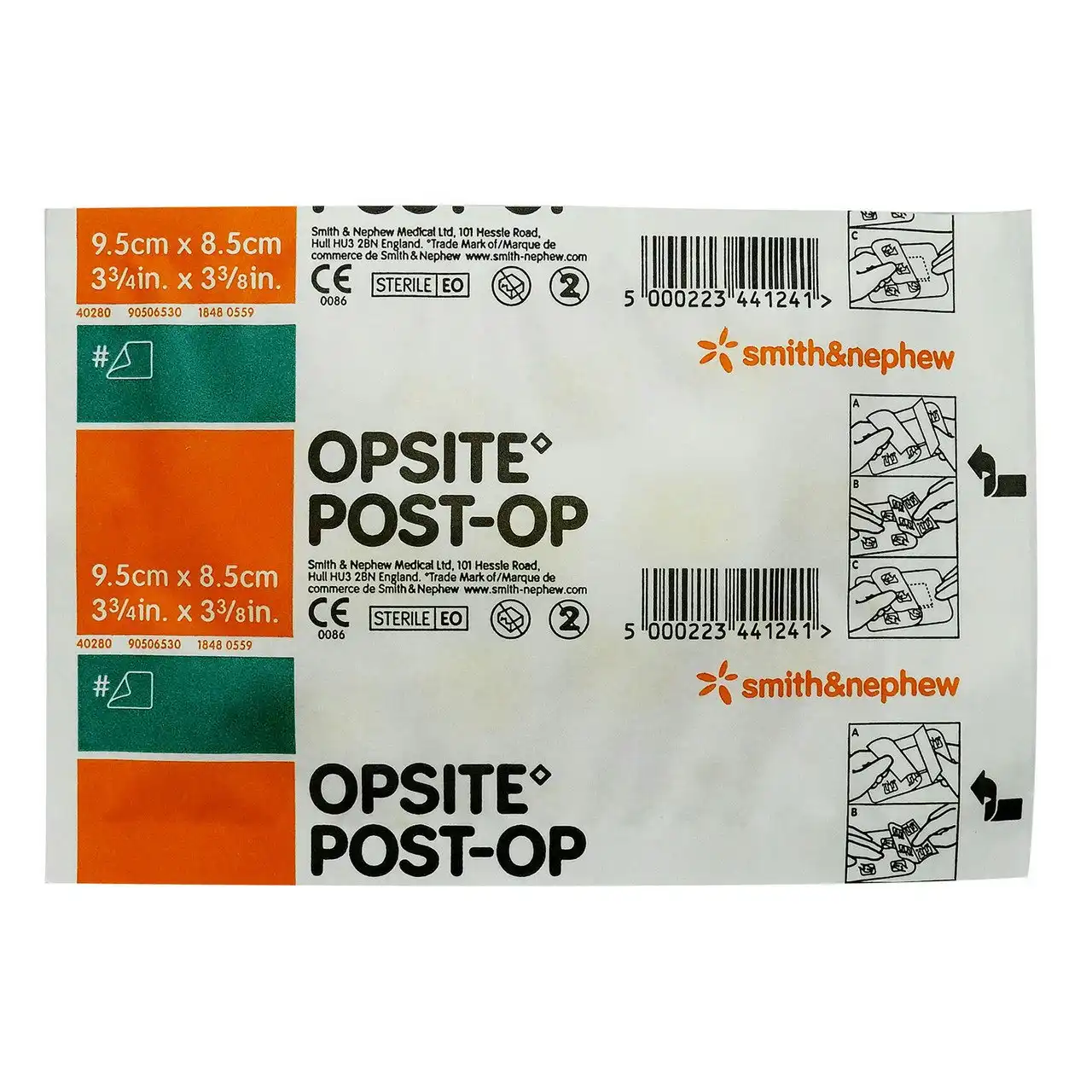 Opsite Post-Op Dressing 9.5cm x 8.5cm - Single Dressing (1 Pack)