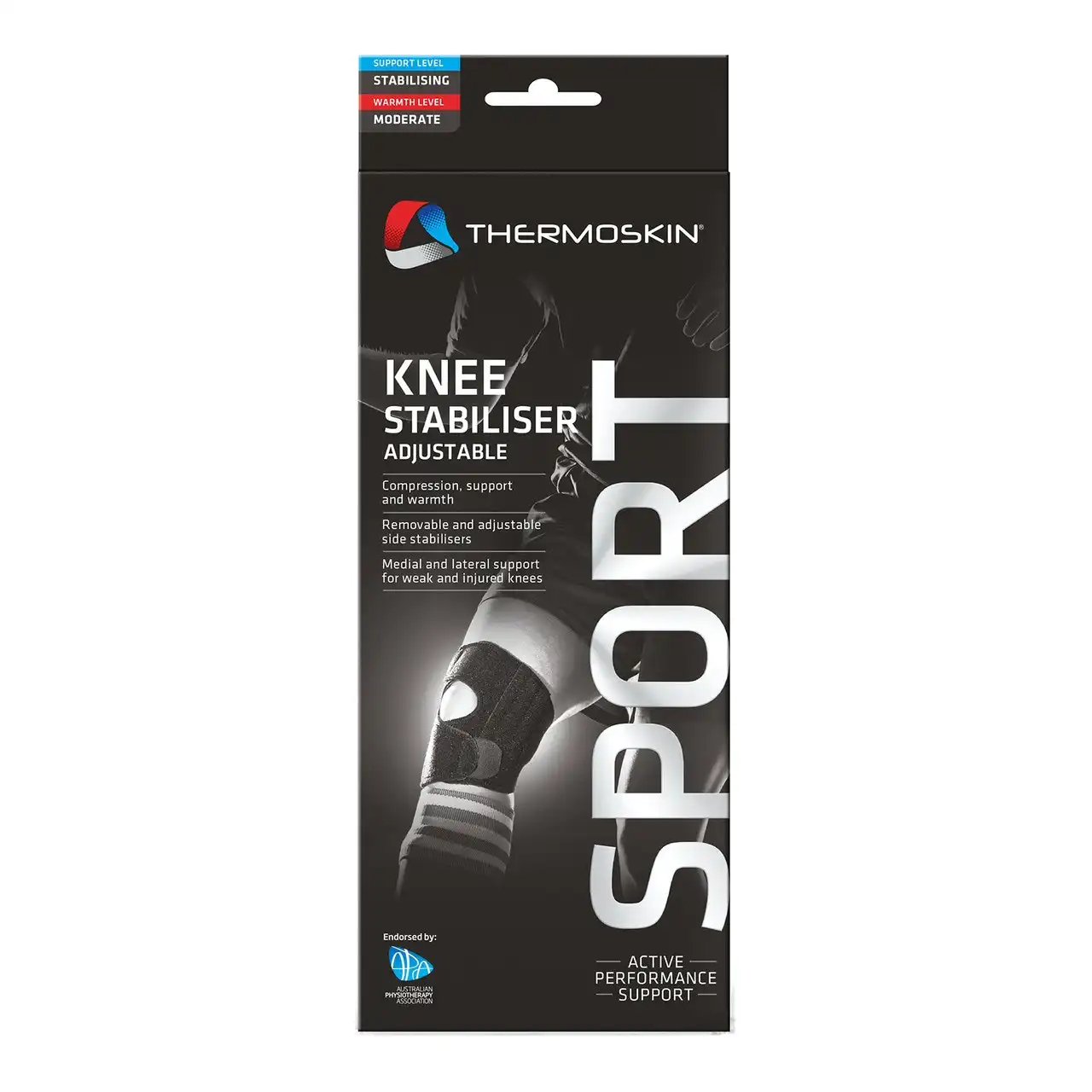 Thermoskin Adjustable Sport Knee Stabiliser