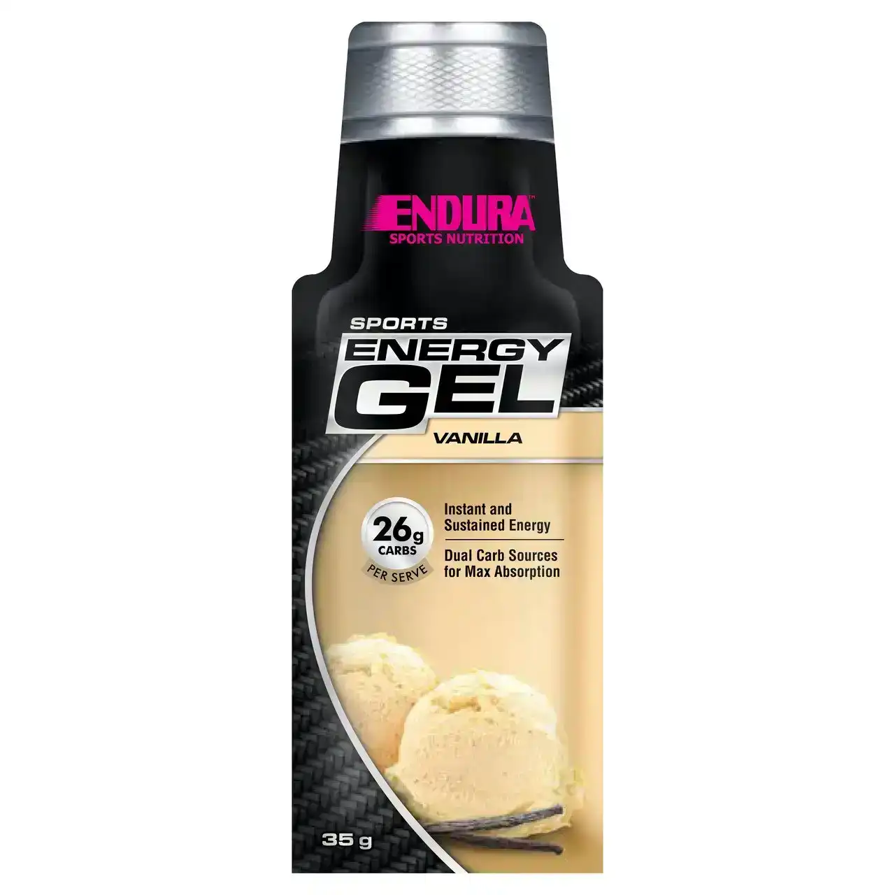 Endura Sports Energy Gel Vanilla 35g Sachet