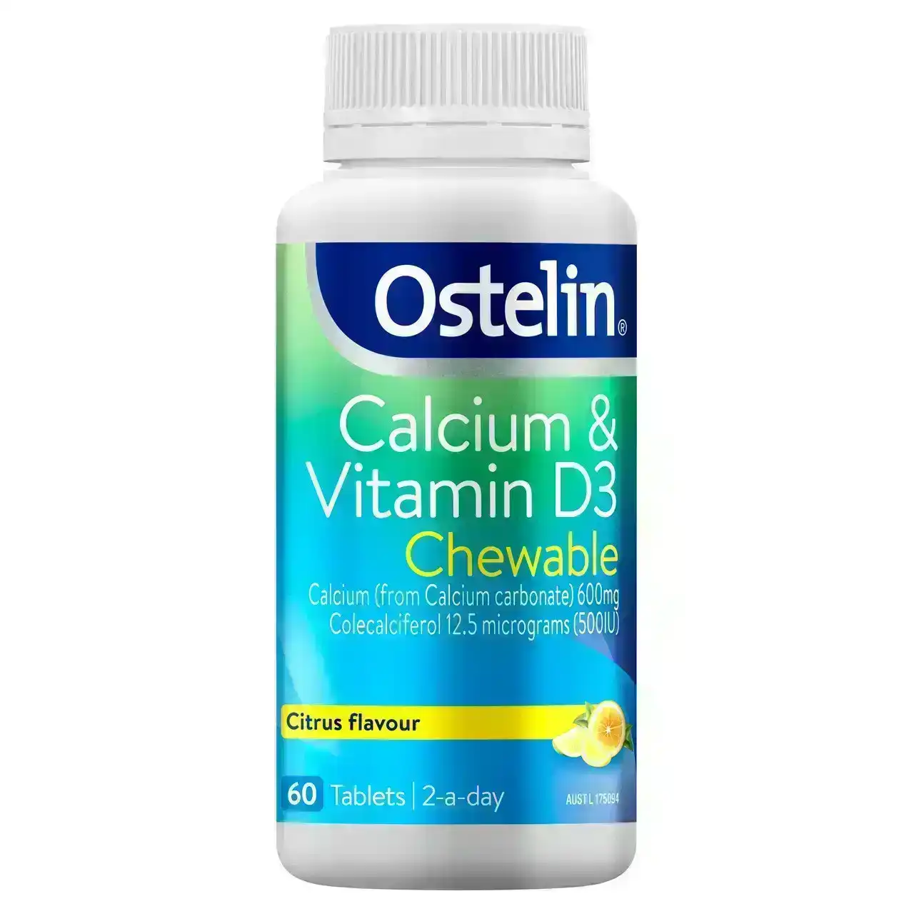 Ostelin Calcium &amp; Vitamin D3 Chewable 60 Tablets