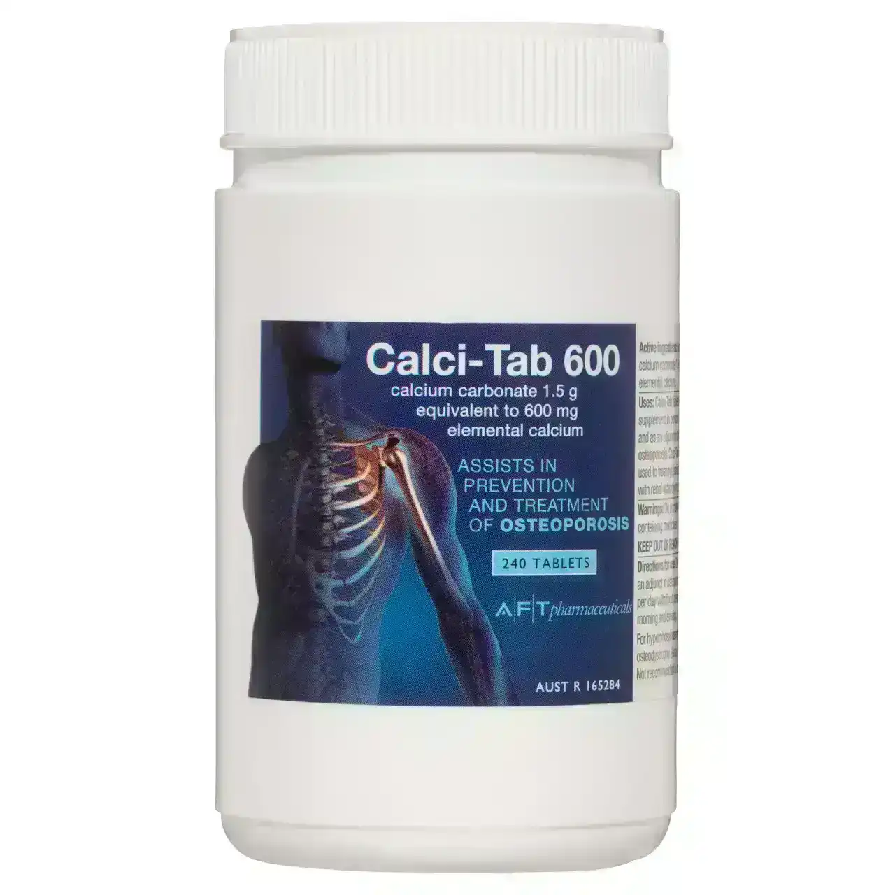 Calci-Tab(R) 600mg 240 Tablets