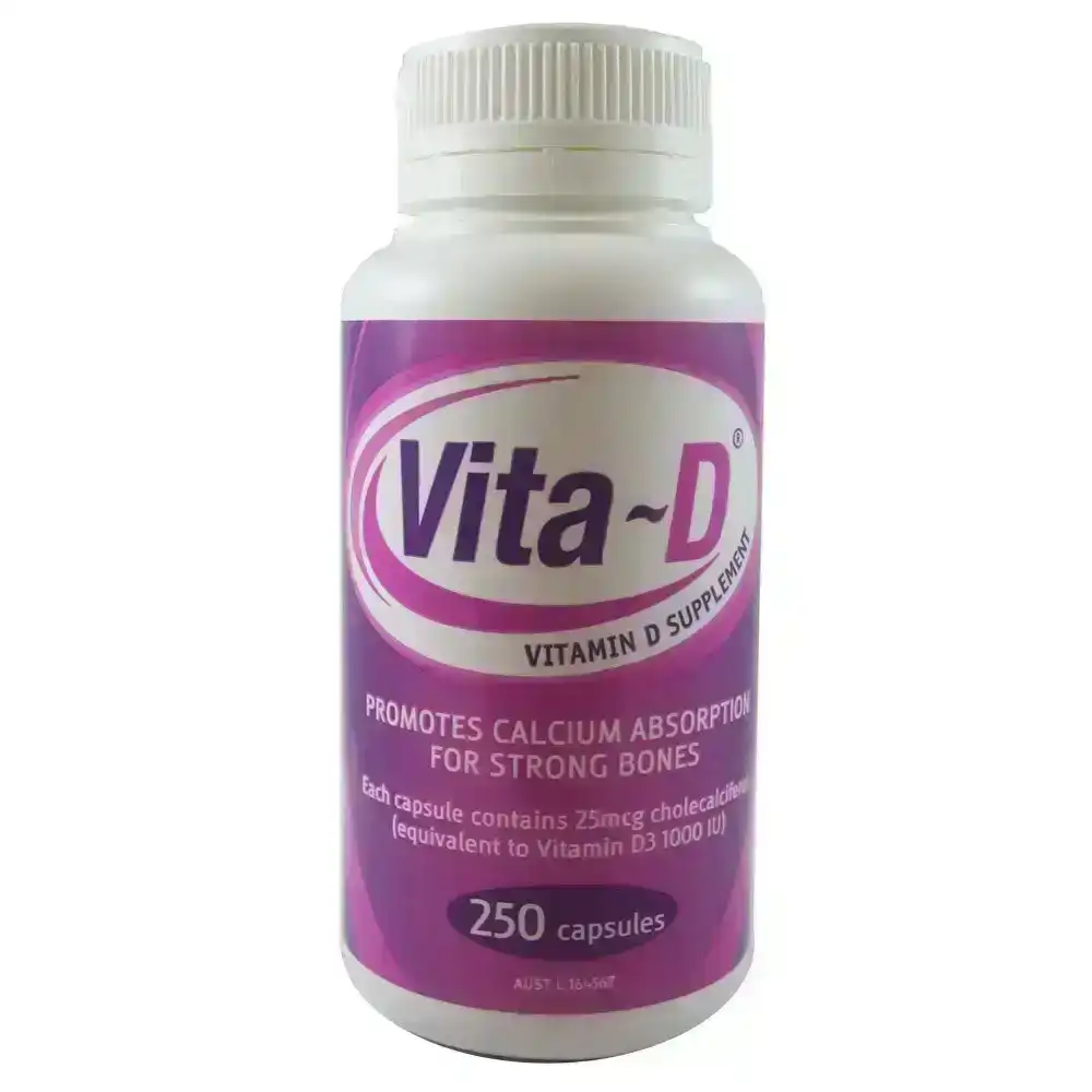 Vita-D Gel Capsules 250