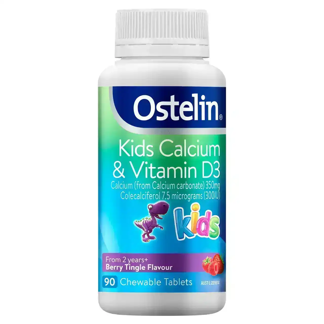 Ostelin Kids Calcium &amp; Vitamin D3 90 Chewable Tablets