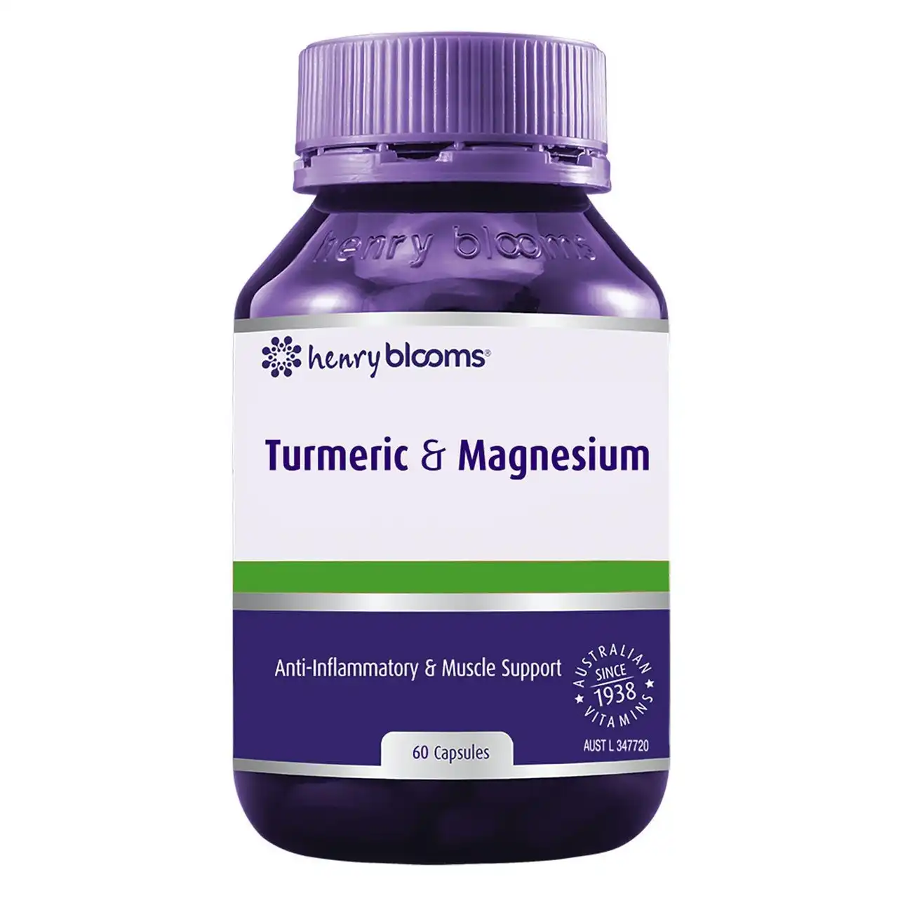Blooms Turmeric & Magnesium Capsules 60