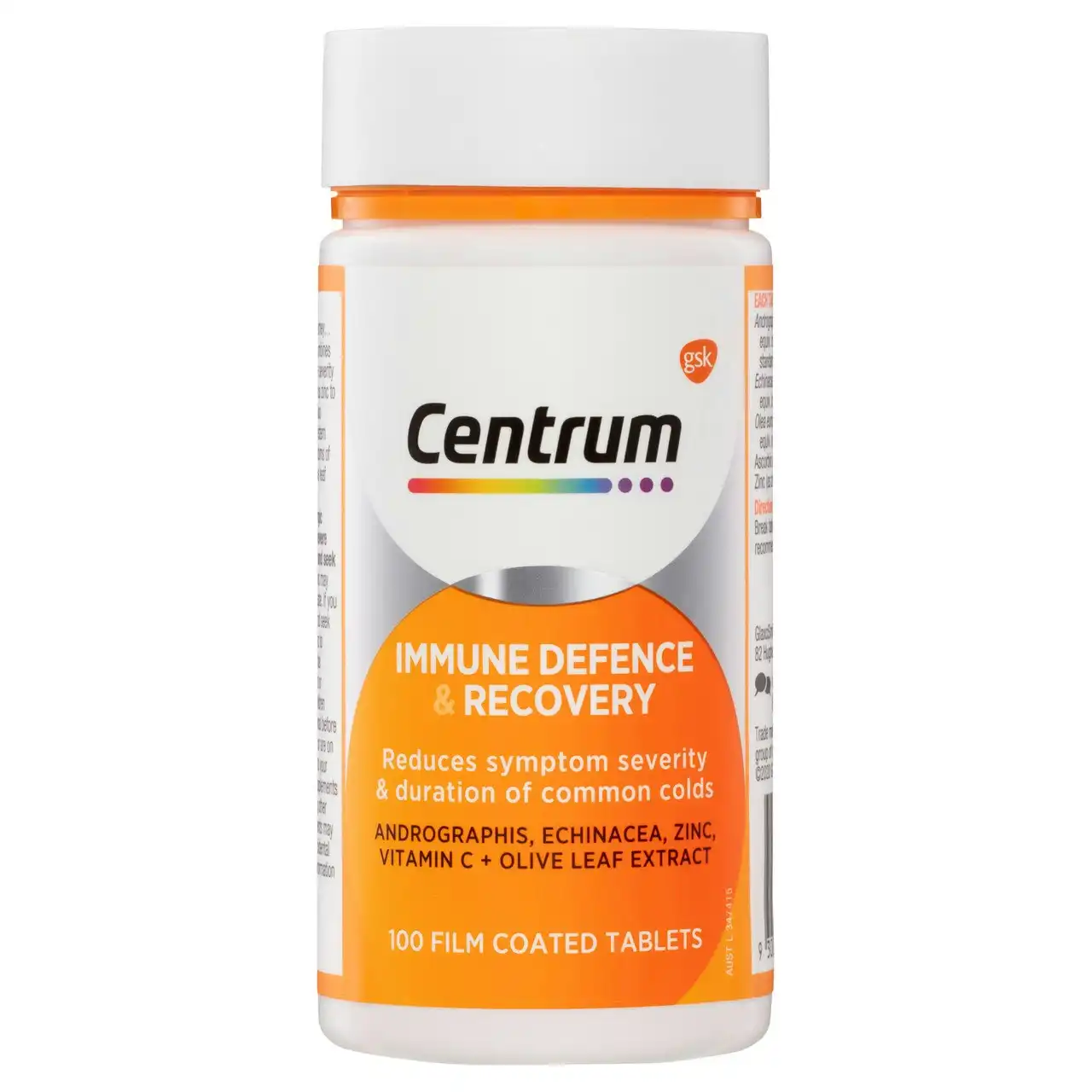 Centrum Benefit Blends Immune Defence & Recovery 100 Pack