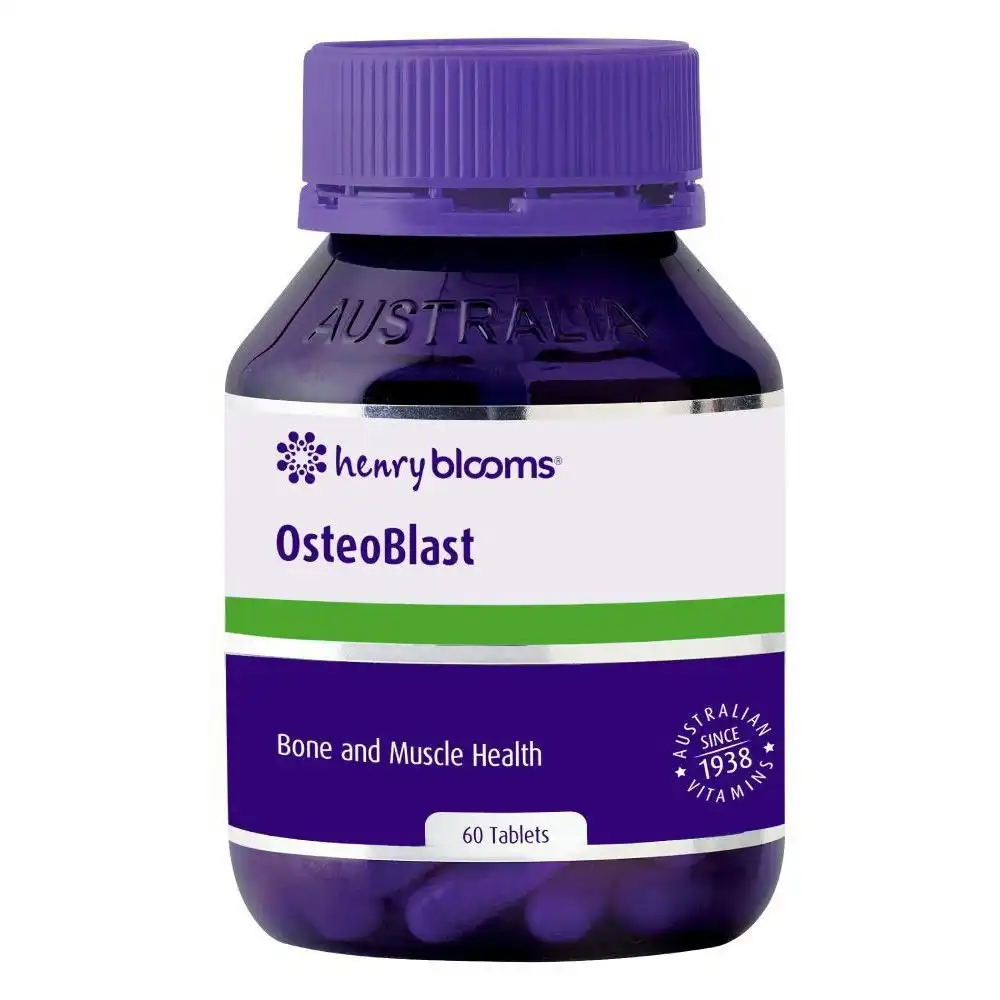 Henry Blooms OsteoBlast Tablets 60