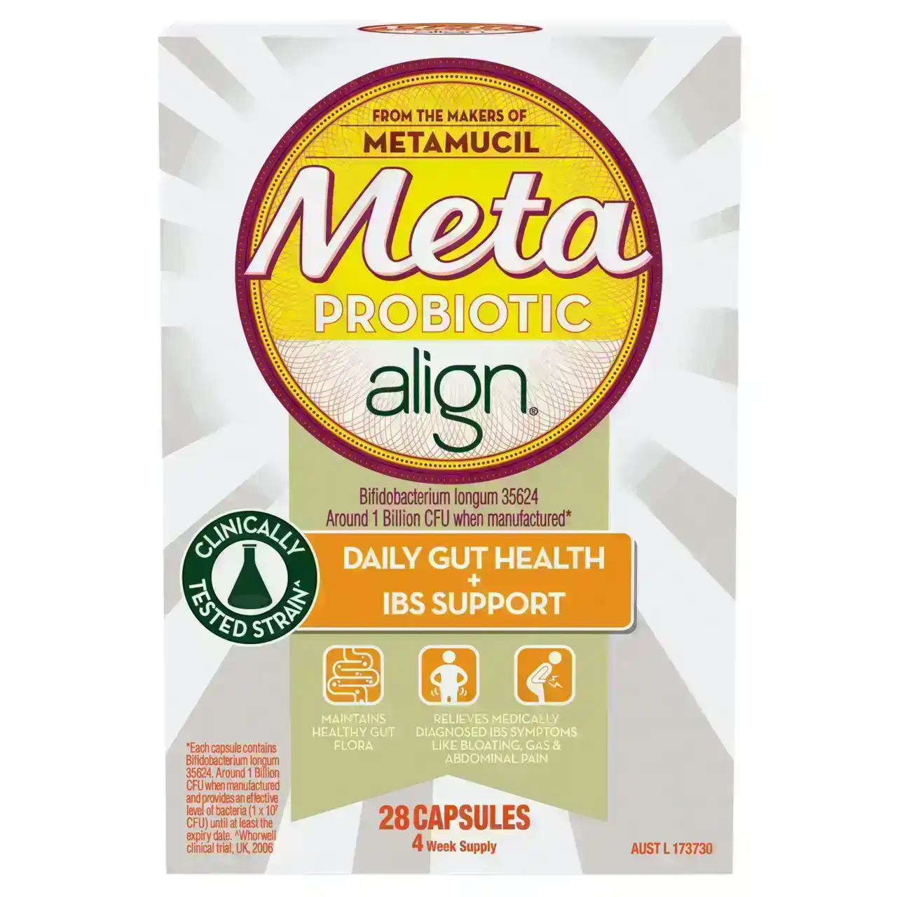 Metamucil Probiotic Daily Align 28s Capsules