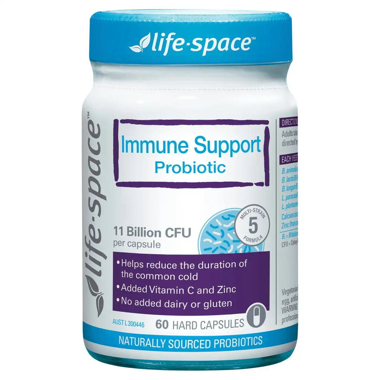Life-Space Immune Support Probiotic 60 Hard Capsules